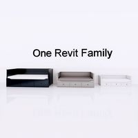 Revit family IKEA HEMNES bed