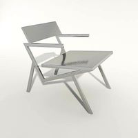 chrome chair