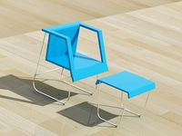 modern chair vray