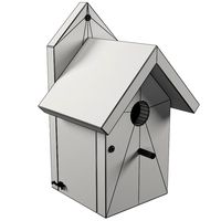 Wooden Birdhouse 3