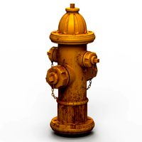Fire Hydrant (yellow)