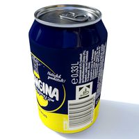 Orangina citrus can
