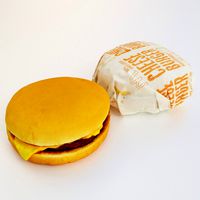 Cheeseburger and Package