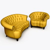 Natuzzi Furniture Set 1973