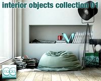Interior objects collection 01