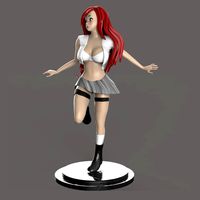 Anime School Girl