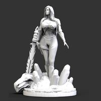 Dragon Defeat Sculpture