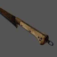 Afghan pesh kabz knife