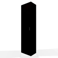 Narrow wooden shelf