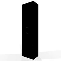 Narrow wooden shelf