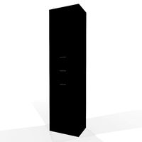 Narrow wooden shelf
