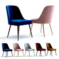 West Elm - Mid-Century Chair Velvet