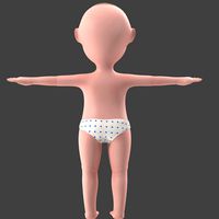 Cartoon Child model