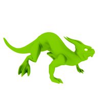 Low-Poly Lizard Dragon SMALL