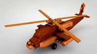Helicopter Wooden Toy