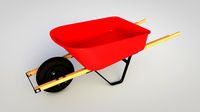 Garden Tool Wheelbarrow