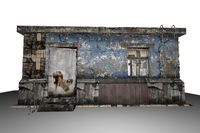 Old post 3D Model