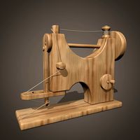 Wooden Sewing Machine