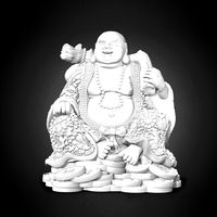 Laughing Buddha Chinese God 3D print
