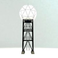 Airport Weather Radar Tower