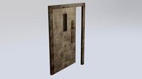 Metal Secure Door Iron