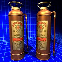 Fire Extinguisher Copper 01