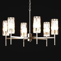 Tigermoth lighting - Stem chandelier with crystal
