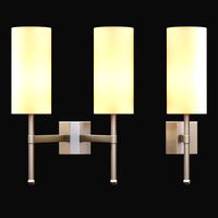 Tigermoth lighting - Stem wall light with silk