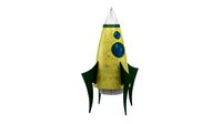 Yellow Metal Rocket