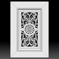 Custom Carved Facade for CNC machine