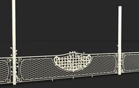 Forged Metal Decorative Fence