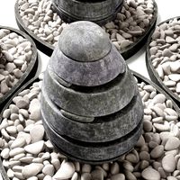 Lawn street stone decor