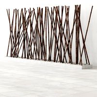 Bamboo decor pebble fundament