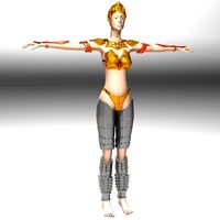 Ancient Roman Greek Female Warrior