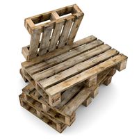 French wooden pallets