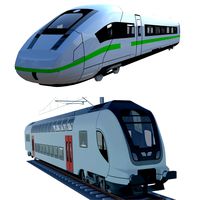 ICE and Twindexx trains