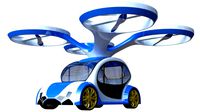 Hybrid drone car