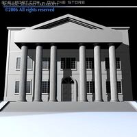 Public building 3D Model