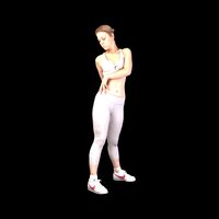 Female Scan - Olga 92 Simple Yoga Pose