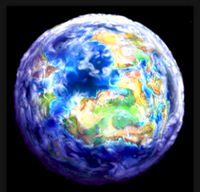 Planet cartoon