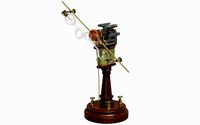 Early Motor with Geissler Tube
