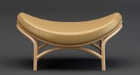 Chips Lounge Chair Footstool Ton