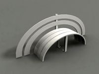 Strange park bench v3