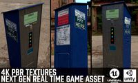 Parking Meter Ticket Automat Next Gen PBR Real Time Asset