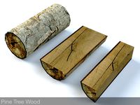 Pine Tree Fire Wood