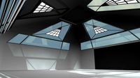 Empty Modern Hangar Building
