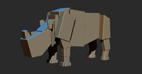 Boxy Rhino Maya Rig