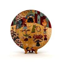 Traditional Hand Made Ornament Plate 2