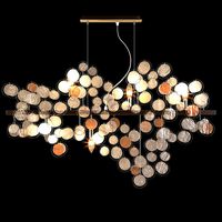 Kare pendant lamp clouds clear