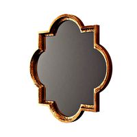 Uttermost lourosa antique gold mirror